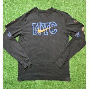 Nike New York Knicks City Edition T-Shirt Long Sleeve (Men's M)